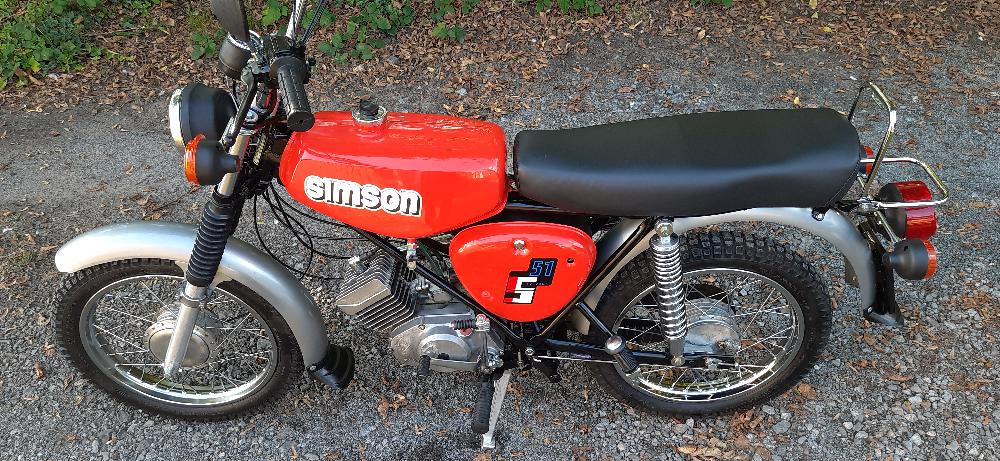Motorrad verkaufen Simson S 51 Enduro  Ankauf